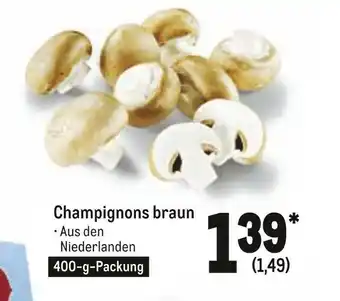 METRO Champignons braun Angebot