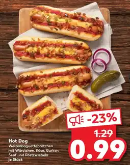 Kaufland Hot Dog Angebot