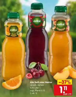 Netto Marken-Discount Albi Saft oder Nektar Angebot