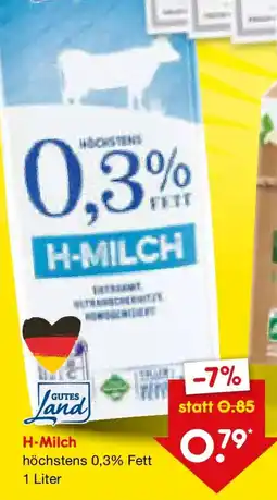 Netto Marken-Discount H-Milch Angebot