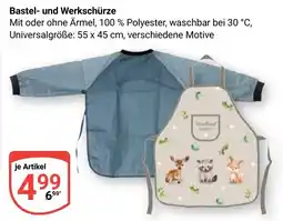 Globus Bastel- und Werkschürze Angebot