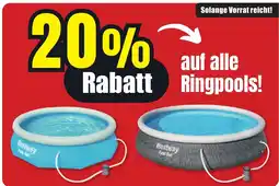 B1 Discount Baumarkt Bestway Ringpools Angebot