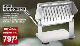 Handelshof HENDI WURSTSCHEIDER Angebot