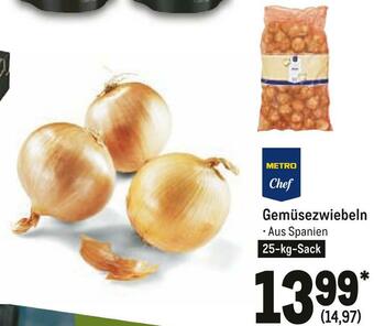 METRO Metro chef gemüsezwiebeln Angebot