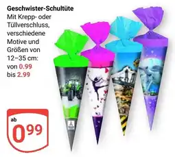 Globus Geschwister-Schultüte Angebot
