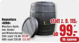 B1 Discount Baumarkt Regenfass »VINO« Angebot