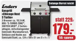 B1 Discount Baumarkt Enders Gasgrill »Chicago Next 3 Turbo« Angebot