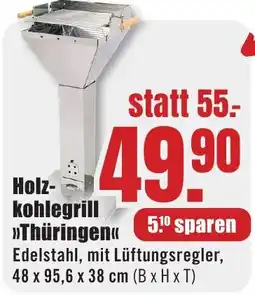 B1 Discount Baumarkt Holzkohlegrill »Thüringen« Angebot