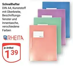 Globus Schnellhefter RHEITA Angebot