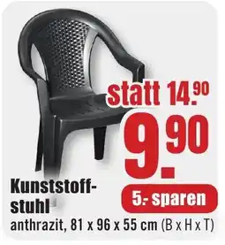 B1 Discount Baumarkt Kunststoff-stuhl Angebot