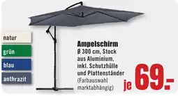 B1 Discount Baumarkt Ampelschirm Angebot