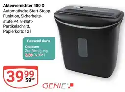Globus Aktenvernichter 480 X GENIE Angebot