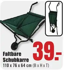 B1 Discount Baumarkt Faltbare Schubkarre Angebot