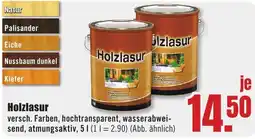 B1 Discount Baumarkt Holzlasur Angebot