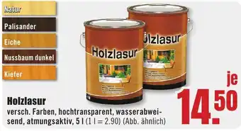 B1 Discount Baumarkt Holzlasur Angebot