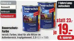 B1 Discount Baumarkt Dauerschutz-Farbe Angebot