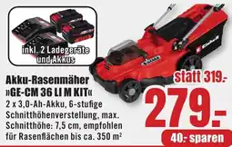 B1 Discount Baumarkt Akku-Rasenmäher »GE-CM 36 LI M KIT« Angebot