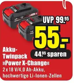 B1 Discount Baumarkt »Power X-Change« Angebot