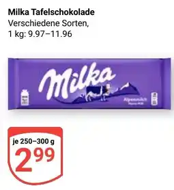 Globus Milka Tafelschokolade Angebot