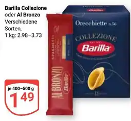 Globus Barilla Collezione Angebot