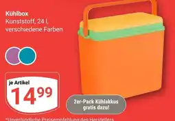 Globus Kühlbox Kunststoff Angebot
