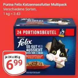 Globus Purina Felix Katzen Nassfutter Angebot