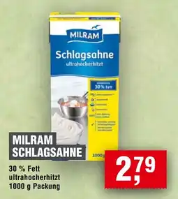 Handelshof MILRAM SCHLAGSAHNE Angebot