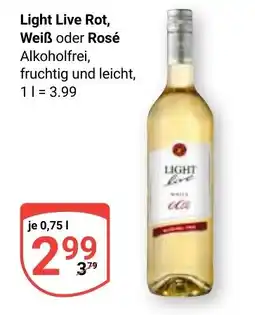 Globus Light Live Rot, Weiß oder Rosé Angebot