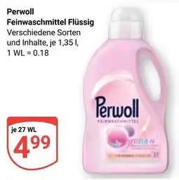 Globus Perwoll Feinwaschmittel Angebot