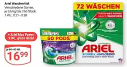 Globus Ariel Waschmittel Angebot
