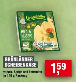 Handelshof GRÜNLÄNDER SCHEIBENKÄSE Angebot
