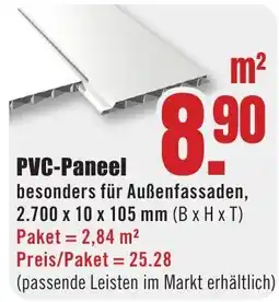 B1 Discount Baumarkt PVC-Paneel Angebot