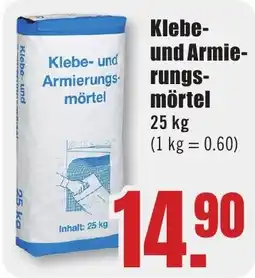 B1 Discount Baumarkt Klebe- und Armierungs-mörtel Angebot
