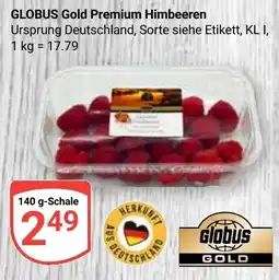 Globus GLOBUS Gold Premium Himbeeren Angebot