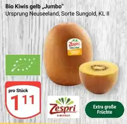 Globus Bio Kiwis gelb „Jumbo“ Angebot