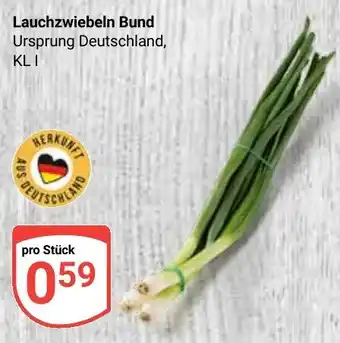 Globus Lauchzwiebeln Bund Angebot
