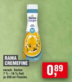 Handelshof RAMA CREMEFINE Angebot