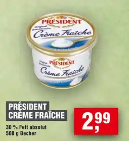 Handelshof PRÉSIDENT CRÈME FRAÎCHE Angebot