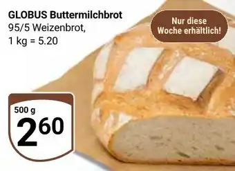 Globus GLOBUS Buttermilchbrot Angebot