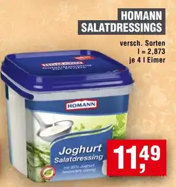 Handelshof HOMANN Joghurt Salatdressing Angebot