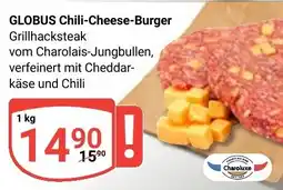 Globus GLOBUS Chili-Cheese-Burger Grillhacksteak Angebot