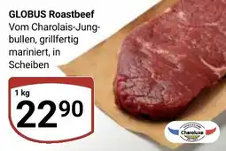 Globus GLOBUS Roastbeef Vom Charolais-Jung-bullen Angebot