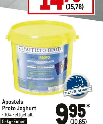 METRO Apostels proto joghurt Angebot