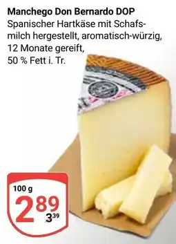 Globus Manchego Don Bernardo DOP Angebot