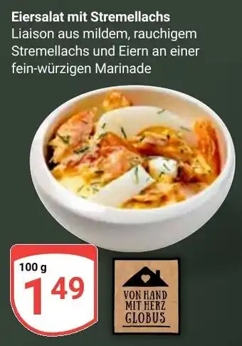 Globus Eiersalat mit Stremellachs Angebot