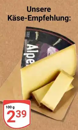 Globus Alpen Käse Angebot