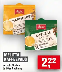Handelshof Melitta Kaffeepads Angebot