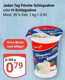 Globus Jeden Tag Schlagesahne Angebot