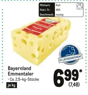 METRO Bayernland emmentaler Angebot