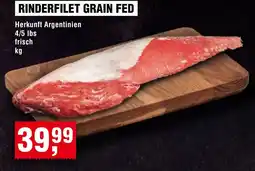 Handelshof RINDERFILET GRAIN FED Angebot